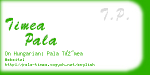 timea pala business card